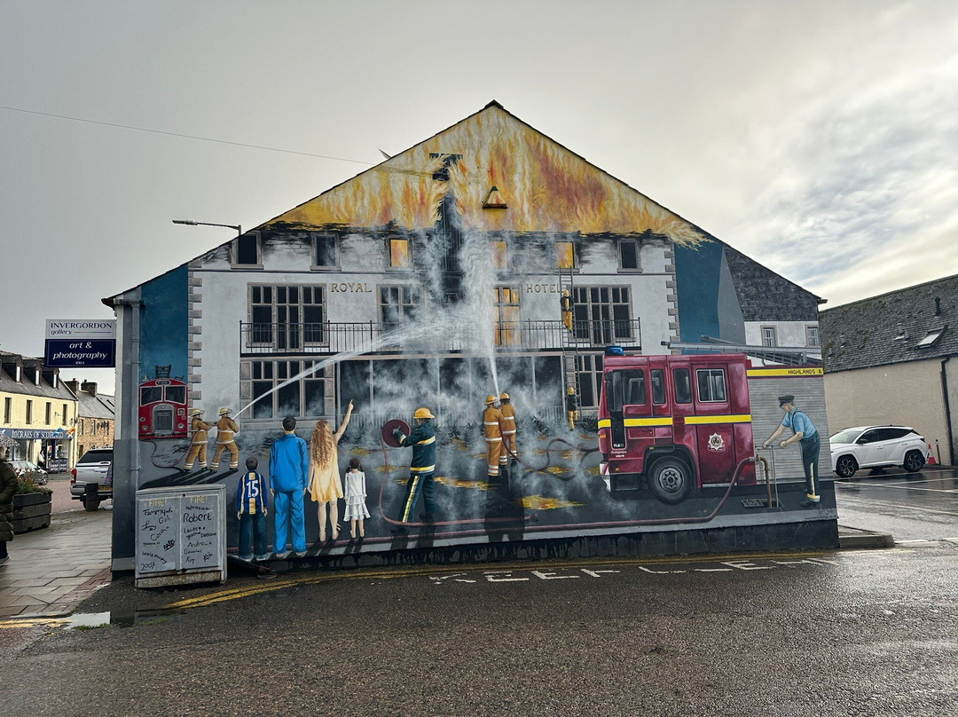 Invergordon Mural trail-Invergordon必去景点