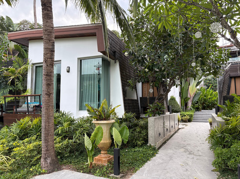 田园概念度假酒店主图