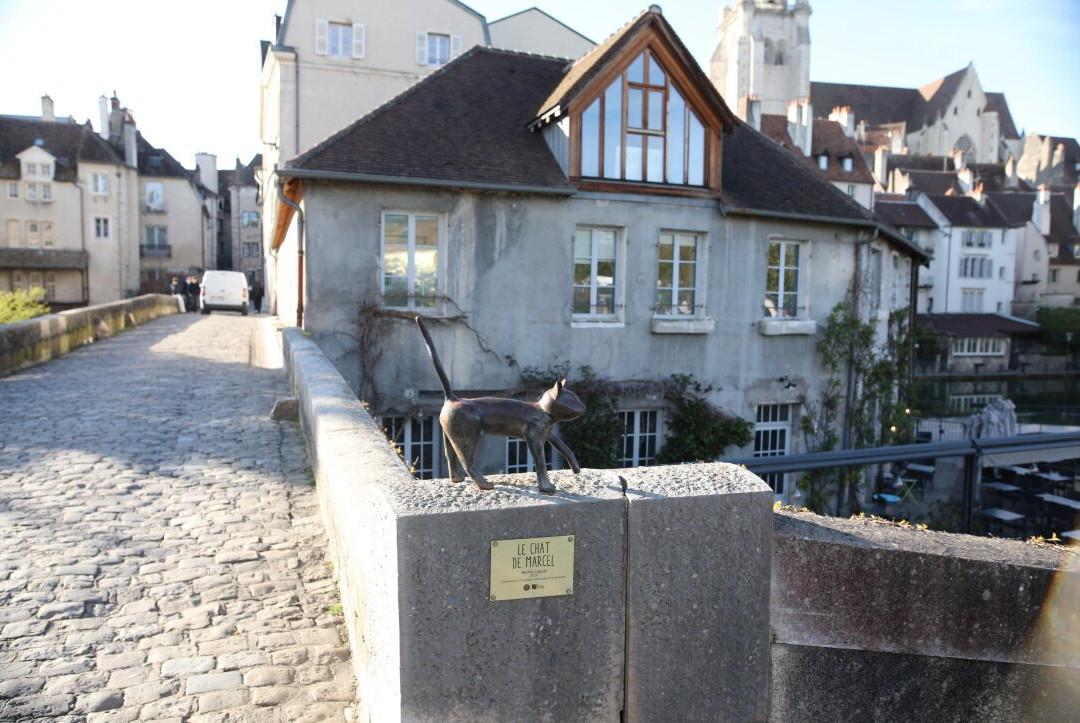 Statue « Le chat de Bertille »-多勒必去景点