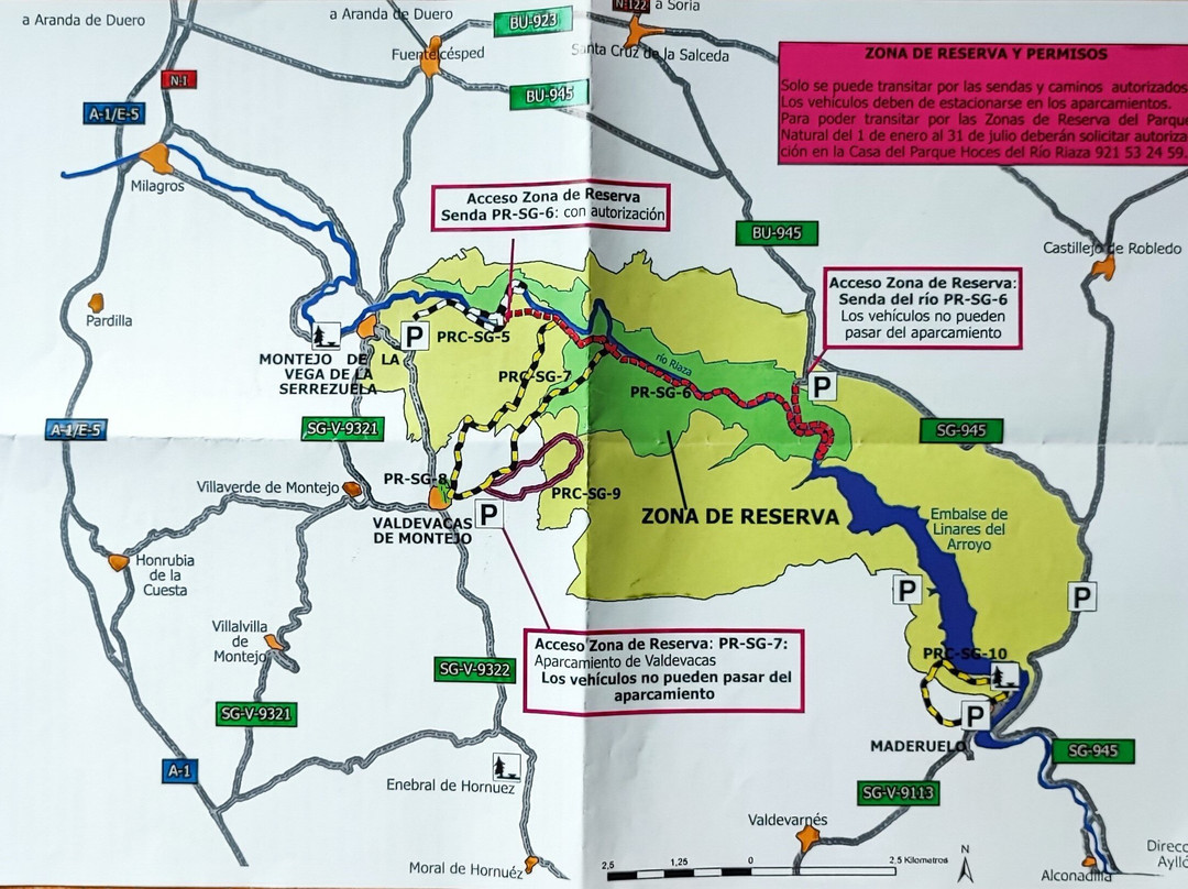 Hoces del Rio Riaza Natural Reserve-Montejo de la Vega de la Serrezuela必去景点