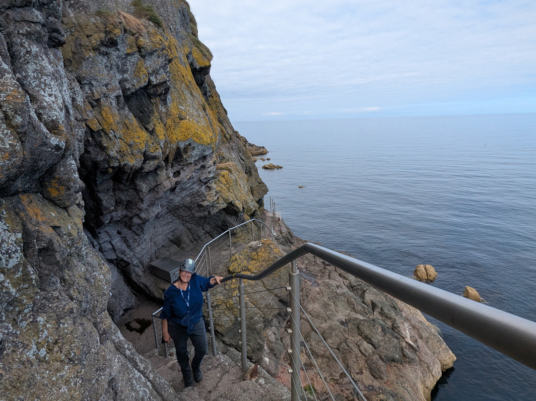 The Gobbins Cliff Path-Larne必去景点