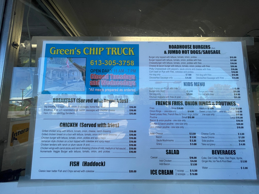 Green's Chip Truck