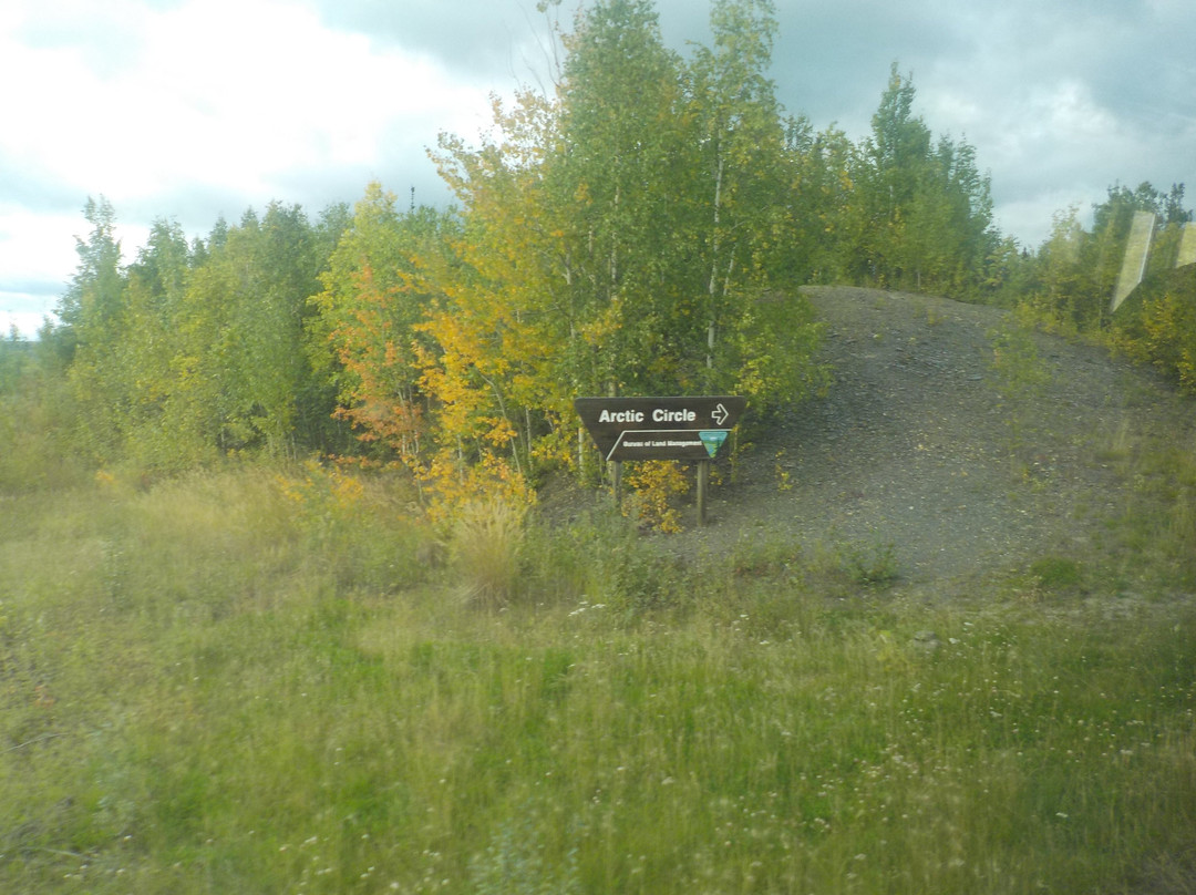 BLM Arctic Circle Monument Sign景点图片