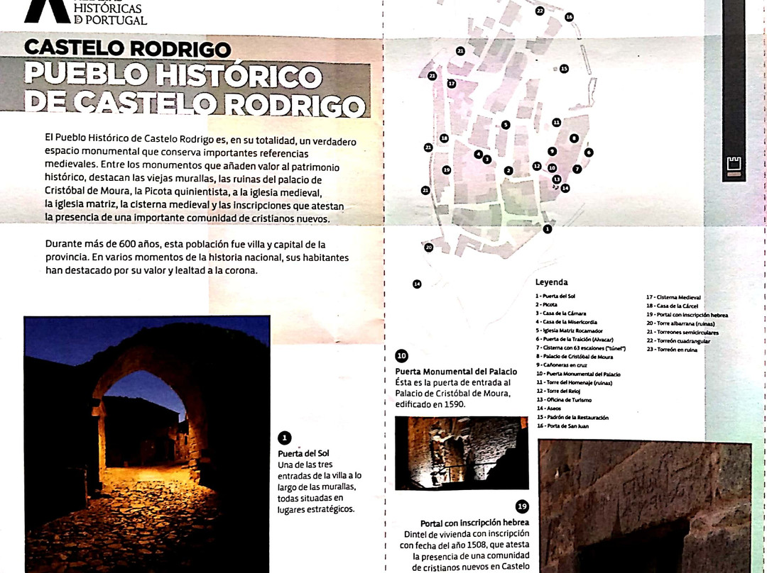 Muralhas do Castelo Rodrigo景点图片