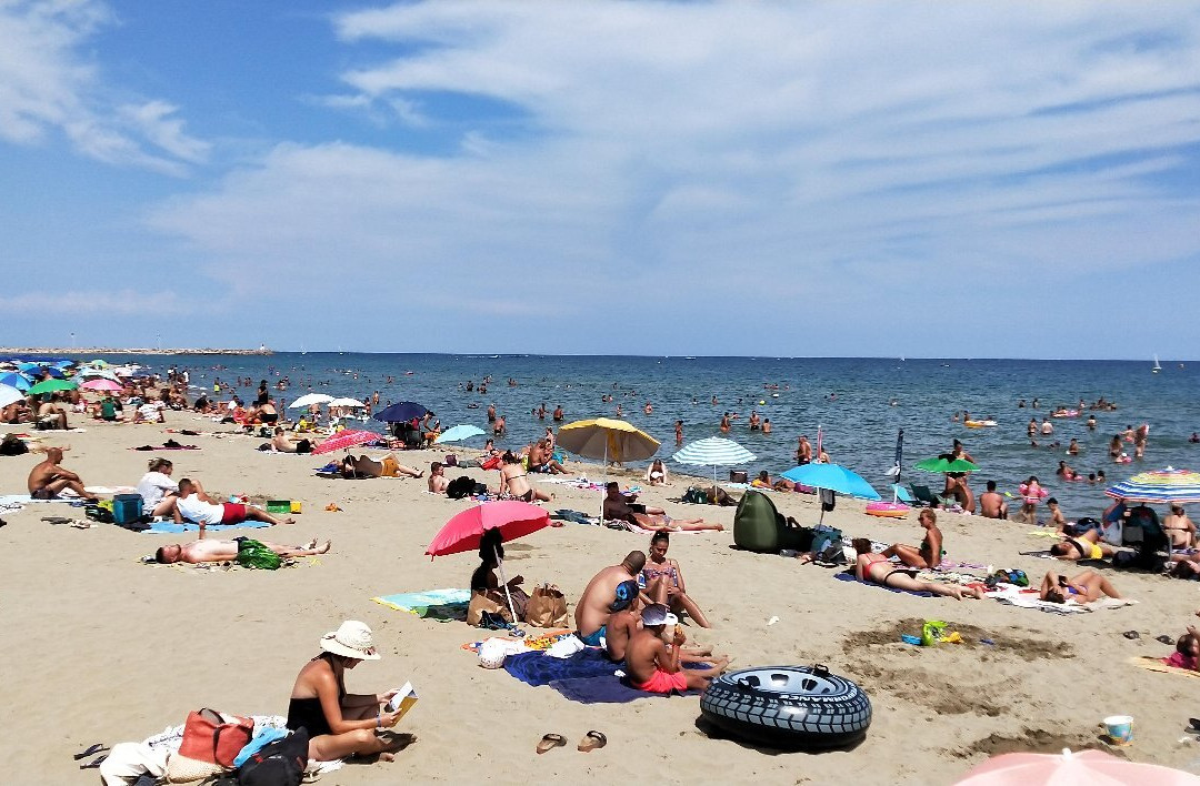 La plage de la Marenda景点图片
