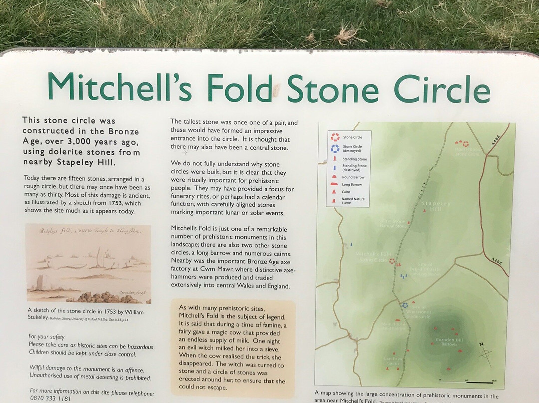 Mitchell's Fold Stone Circle-Minsterley必去景点