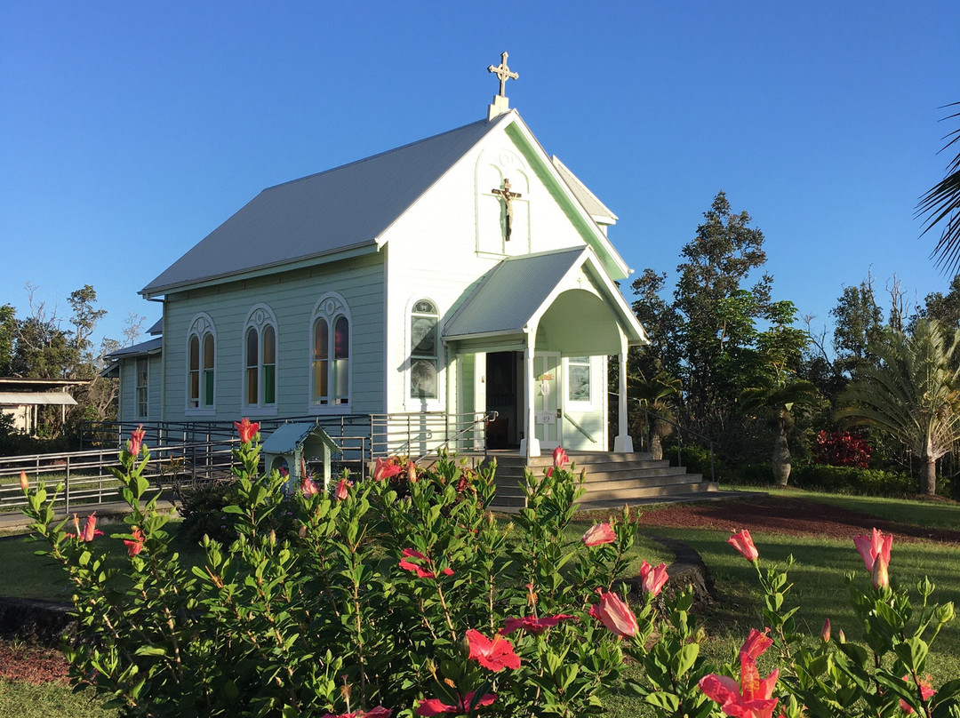 Star of the Sea Painted Church-Kalapana必去景点