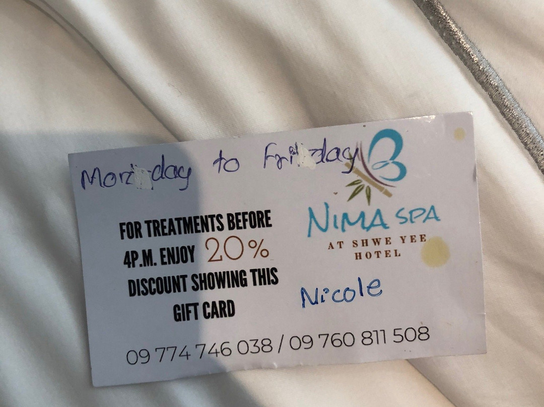 Nima Spa-仰光必去景点