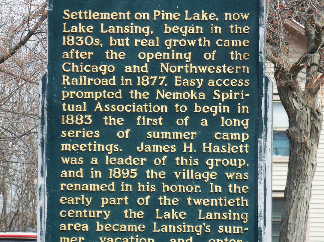 Haslett Historical Marker景点图片