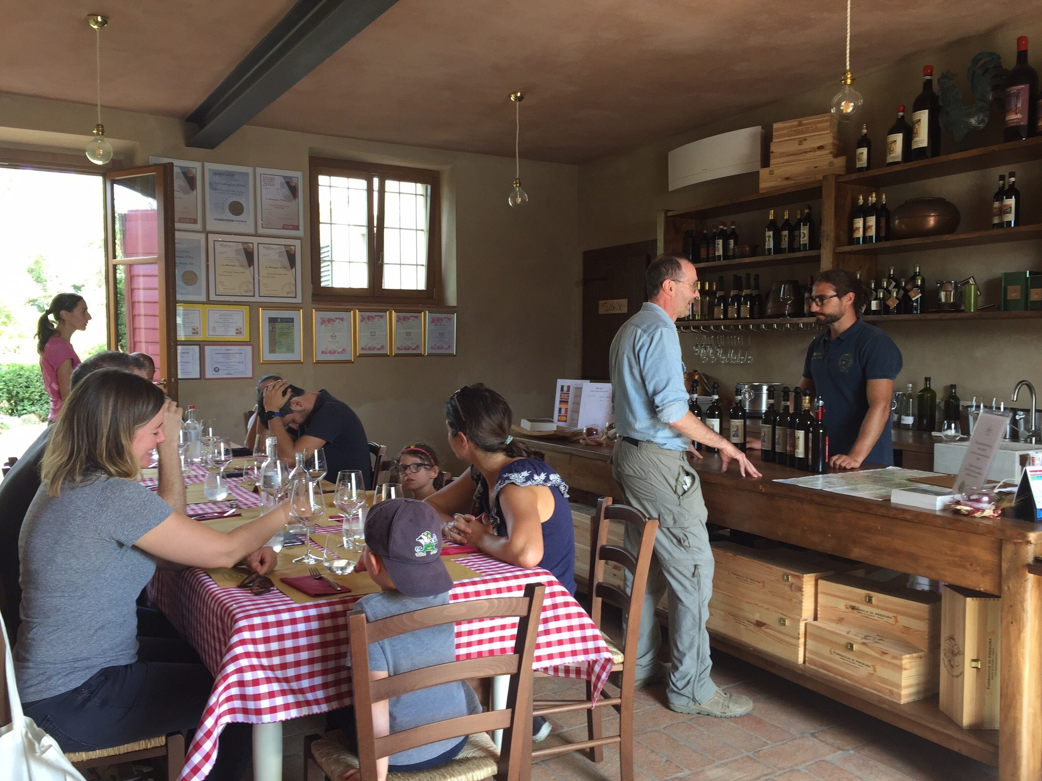 Agriturismo Villa Ulivello in Chianti-餐饮