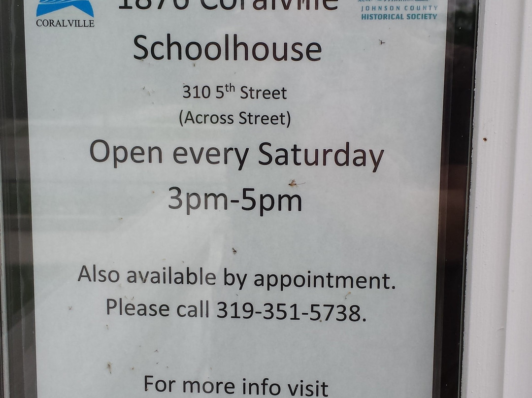 1876 Coralville Schoolhouse-科拉尔维尔必去景点