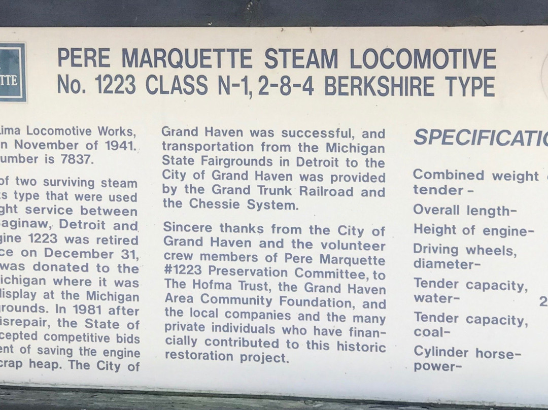 Train Depot Museum-格兰德黑文必去景点