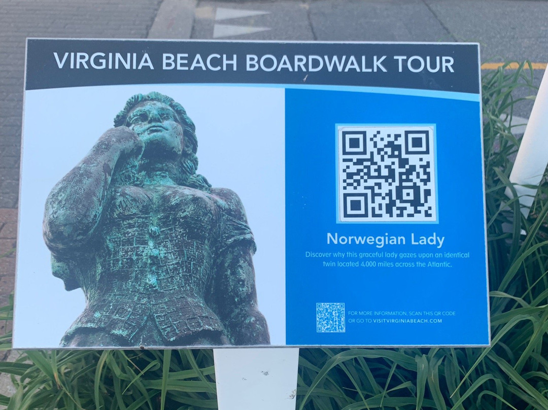 Norwegian Lady Statue-弗吉尼亚海滩必去景点