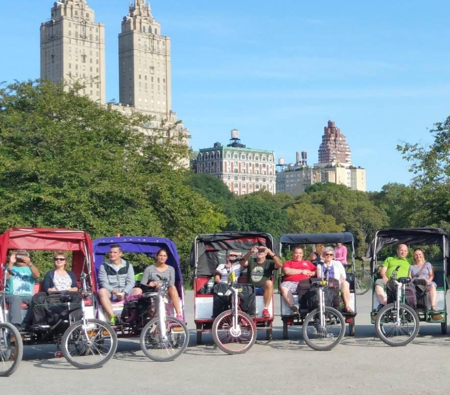 Official Central Park pedicab Tours-纽约市必去景点