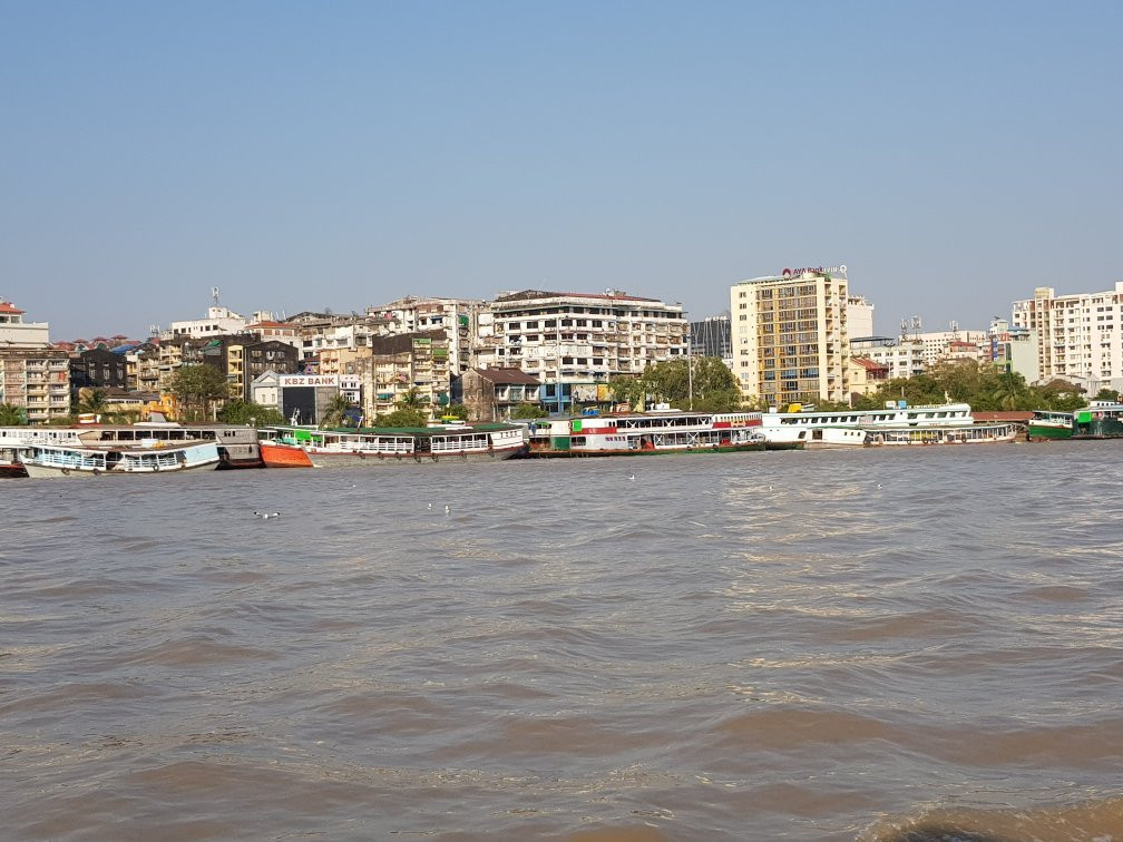 Yangon Water Bus-仰光必去景点