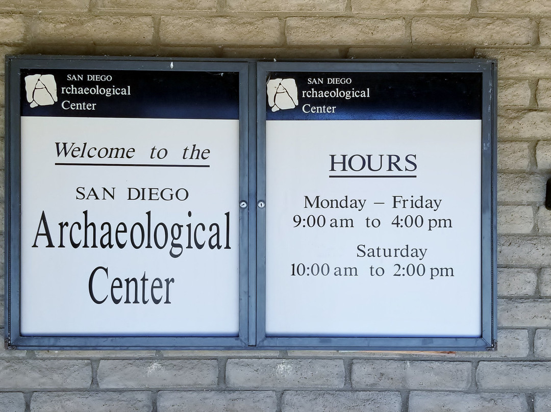 San Diego Archaeological Center景点图片