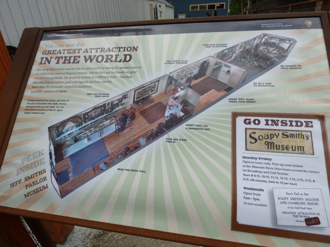 Jeff. Smiths Parlor Museum-史凯威必去景点