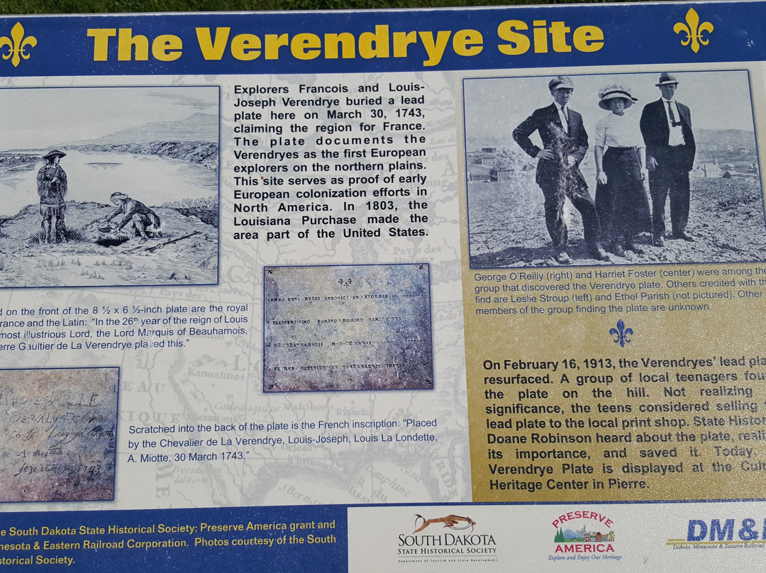 Verendrye Site-Fort Pierre必去景点