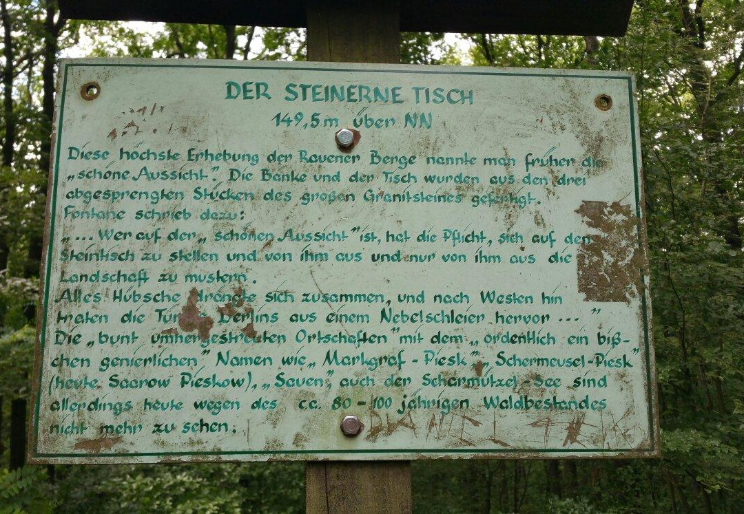 Rauensche Berge-Rauen必去景点