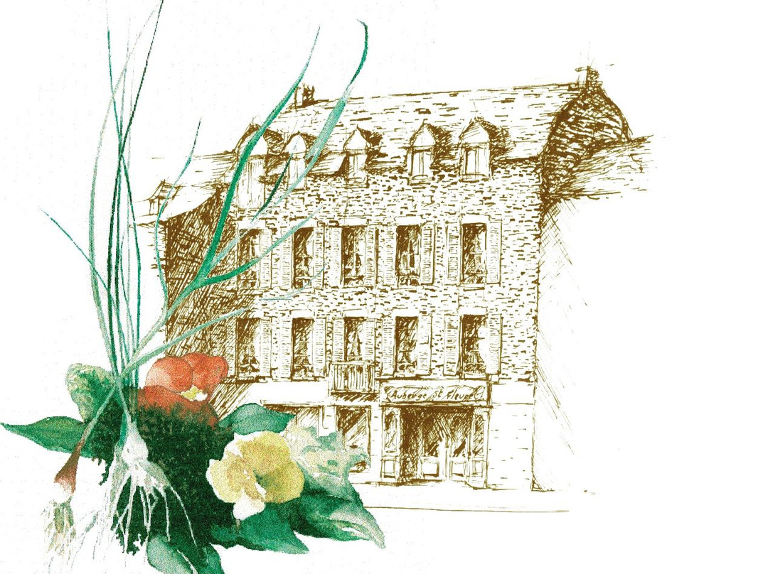 Estaing酒店住宿-Auberge St Fleuret