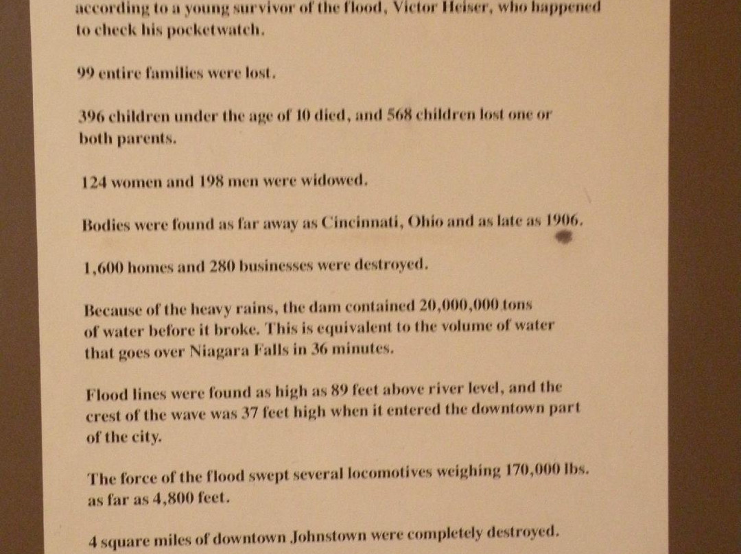 Johnstown Flood Museum景点图片