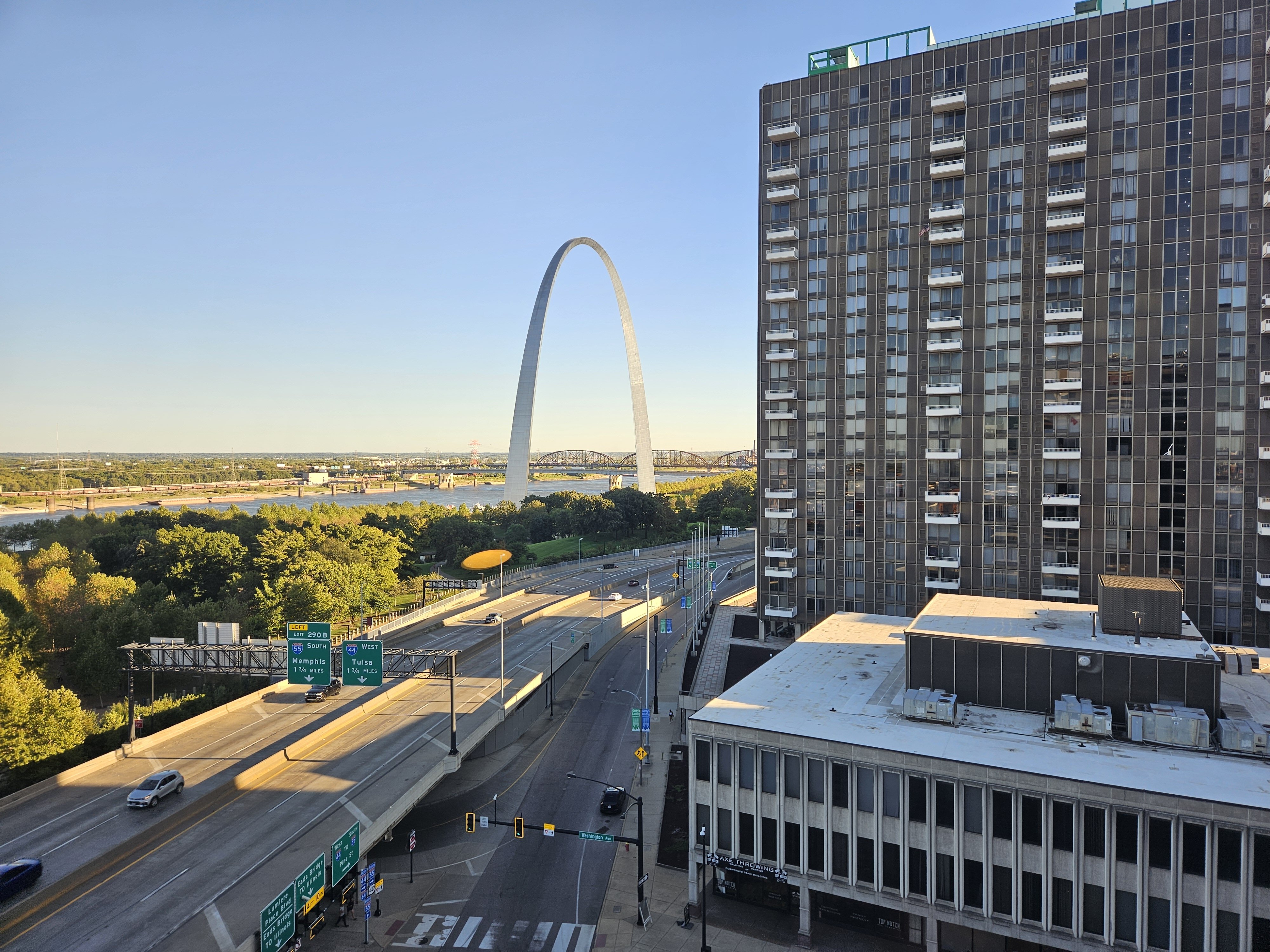 Hampton Inn St. Louis-Downtown (At the Gateway Arch)-酒店景观