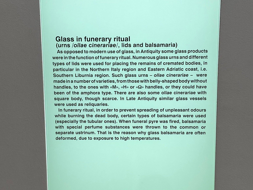 Museum of Ancient Glass-扎达尔必去景点