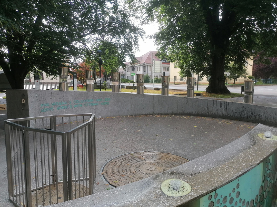 Green Gold Fountain-Zalec必去景点