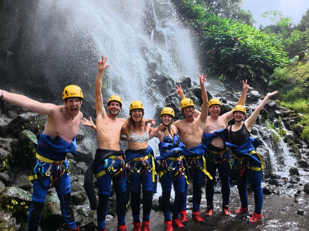 São Miguel: Experiência de Canyoning na Ribeira dos Caldeirões-Nordeste必去景点