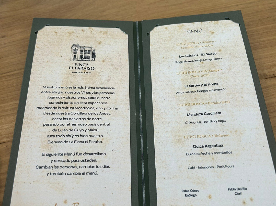 Finca El Paraíso - Bodega Luigi Bosca-Maipu必去景点