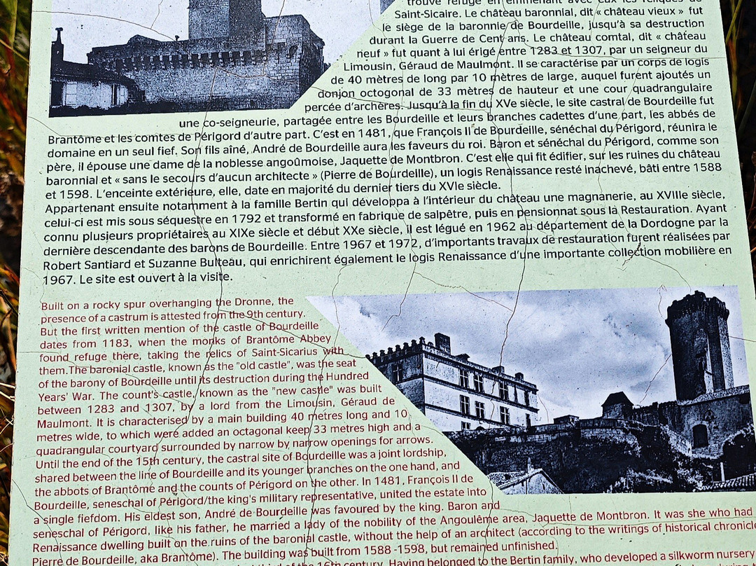 Château De Bourdeilles-Bourdeilles必去景点
