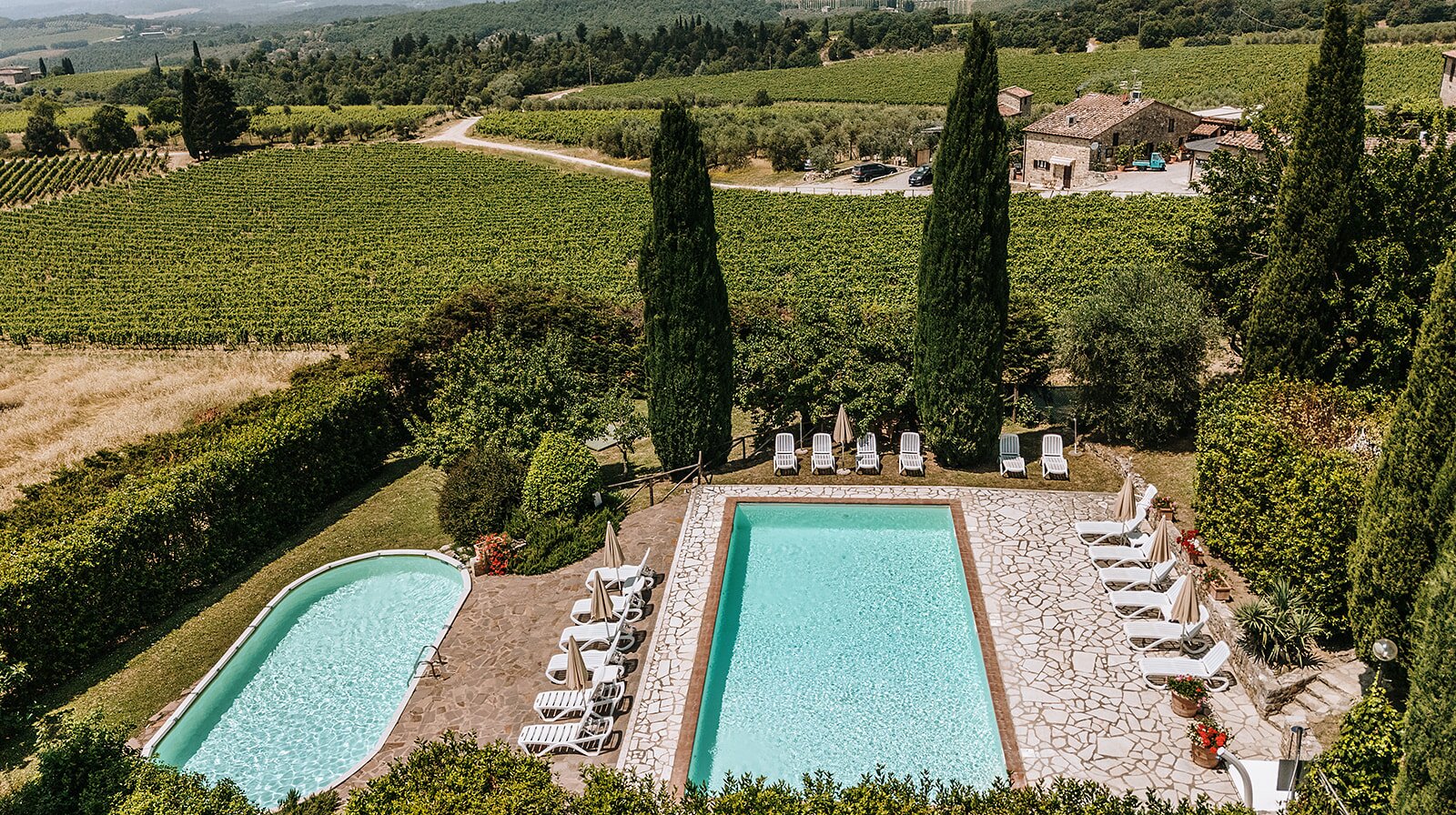 Villa di Sotto-泳池