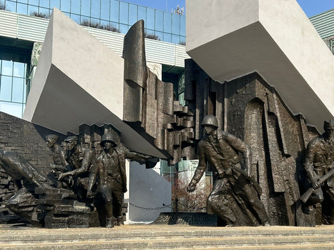 Warsaw Uprising Monument-华沙必去景点