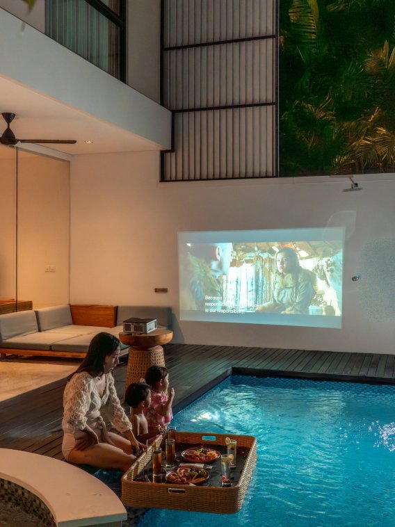 Eight Palms Villa Seminyak by Ini VIE Hospitality-泳池