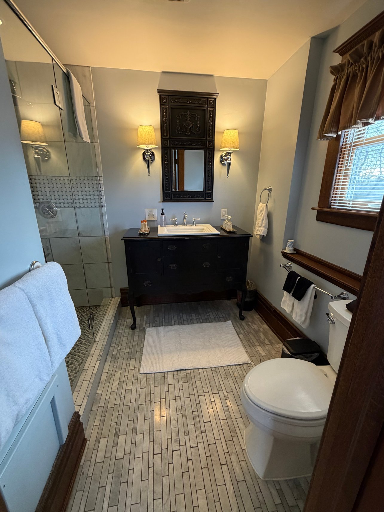 城堡乡村B&B民宿-浴室