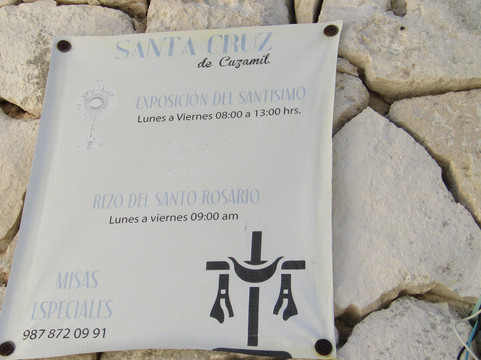 Capilla Santa Cruz-San Miguel de Cozumel必去景点