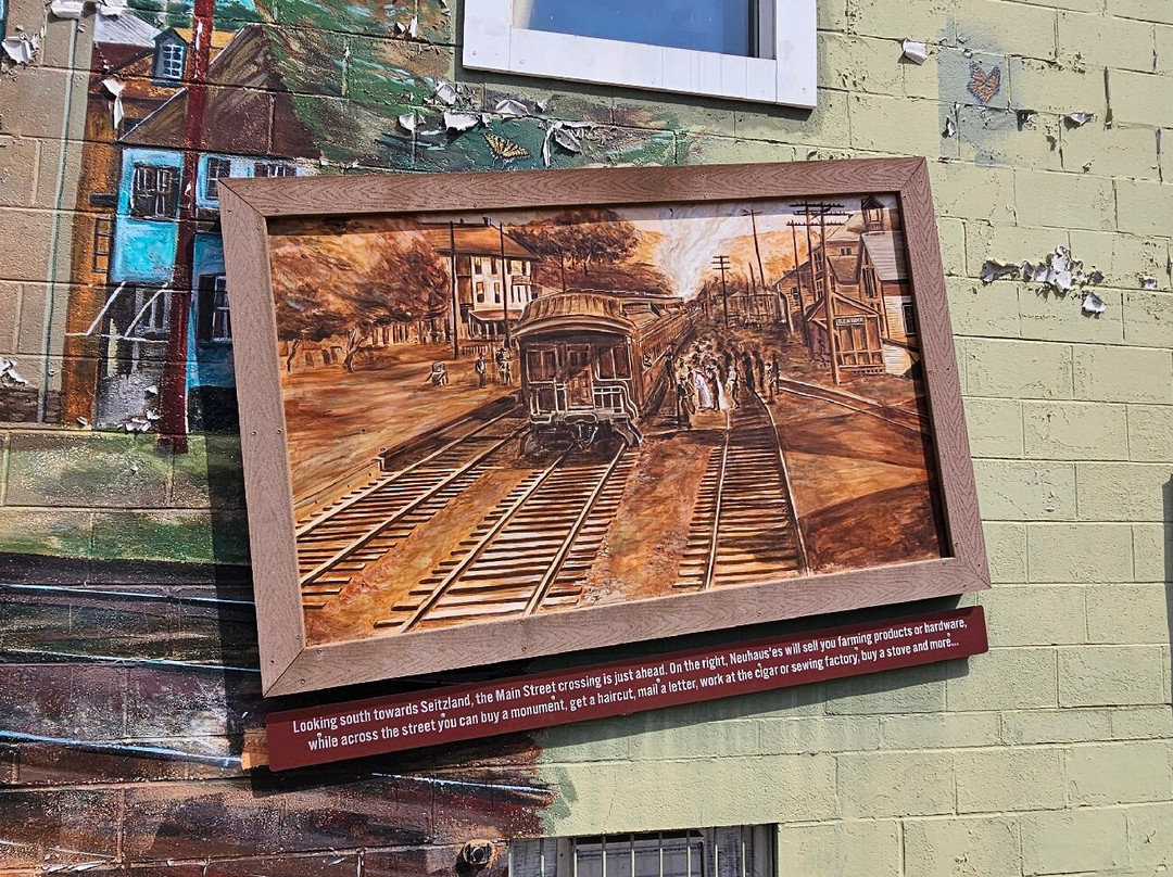 Trains, Grains, and More Trains Mural-Glen Rock必去景点