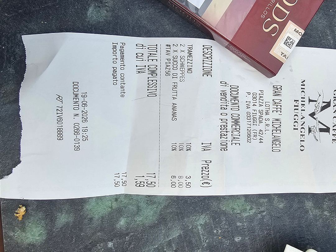 Gran Caffè Michelangelo Fiuggi