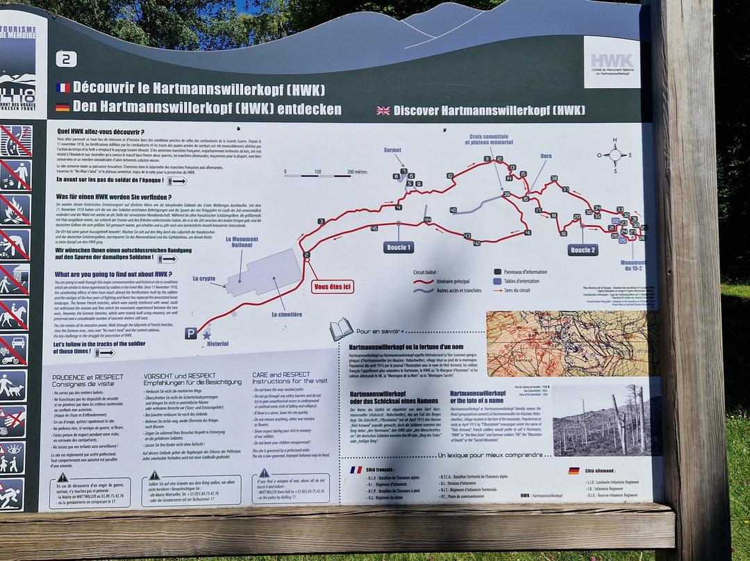 Hartmannswillerkopf-Wattwiller必去景点