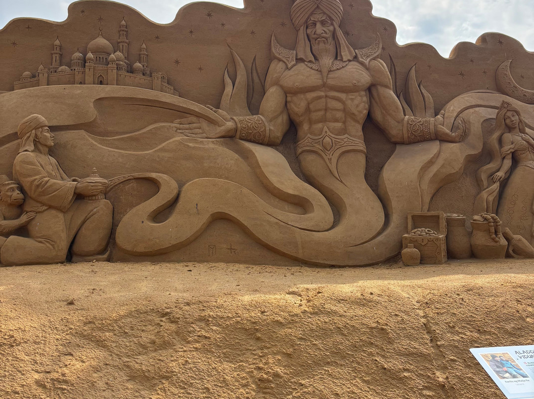 Sandskulpturfestival i Soendervig-灵克宾必去景点