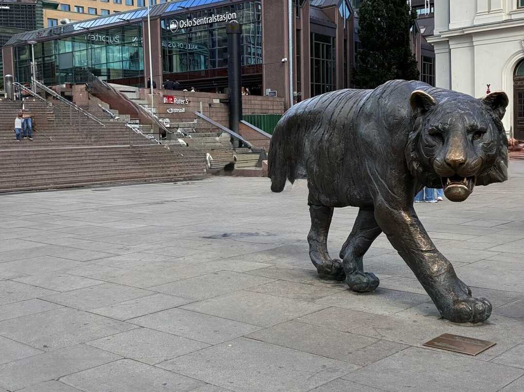 Tigeren på Jernbanetorget-奥斯陆必去景点