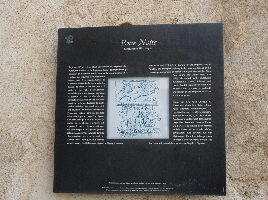 Porte Noire-贝桑松必去景点