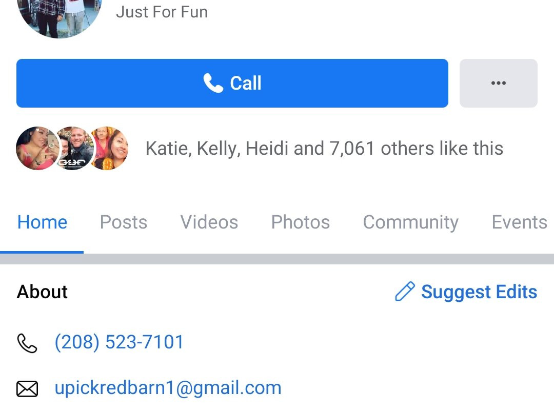 U-Pick Red Barn-爱达荷福尔斯必去景点