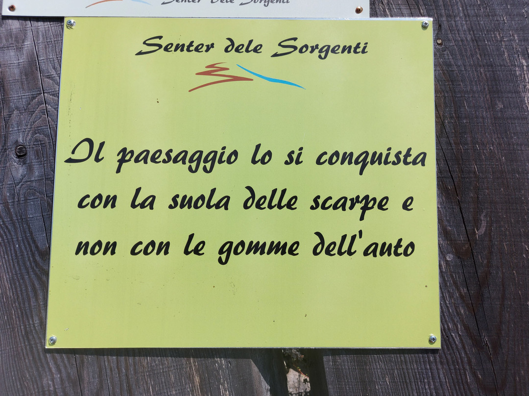 Sentiero delle Sorgenti景点图片
