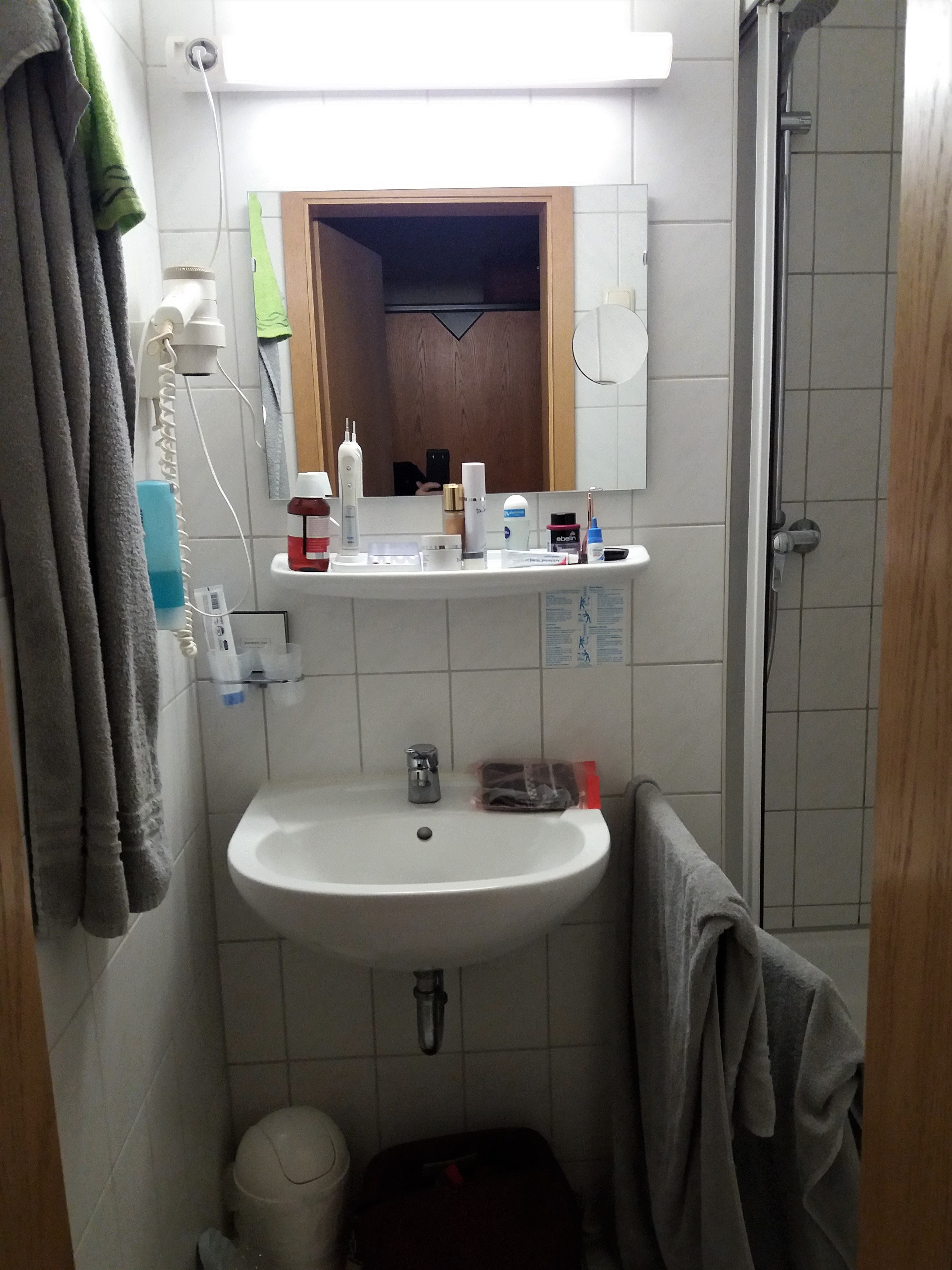 Waldhotel Berghof-浴室