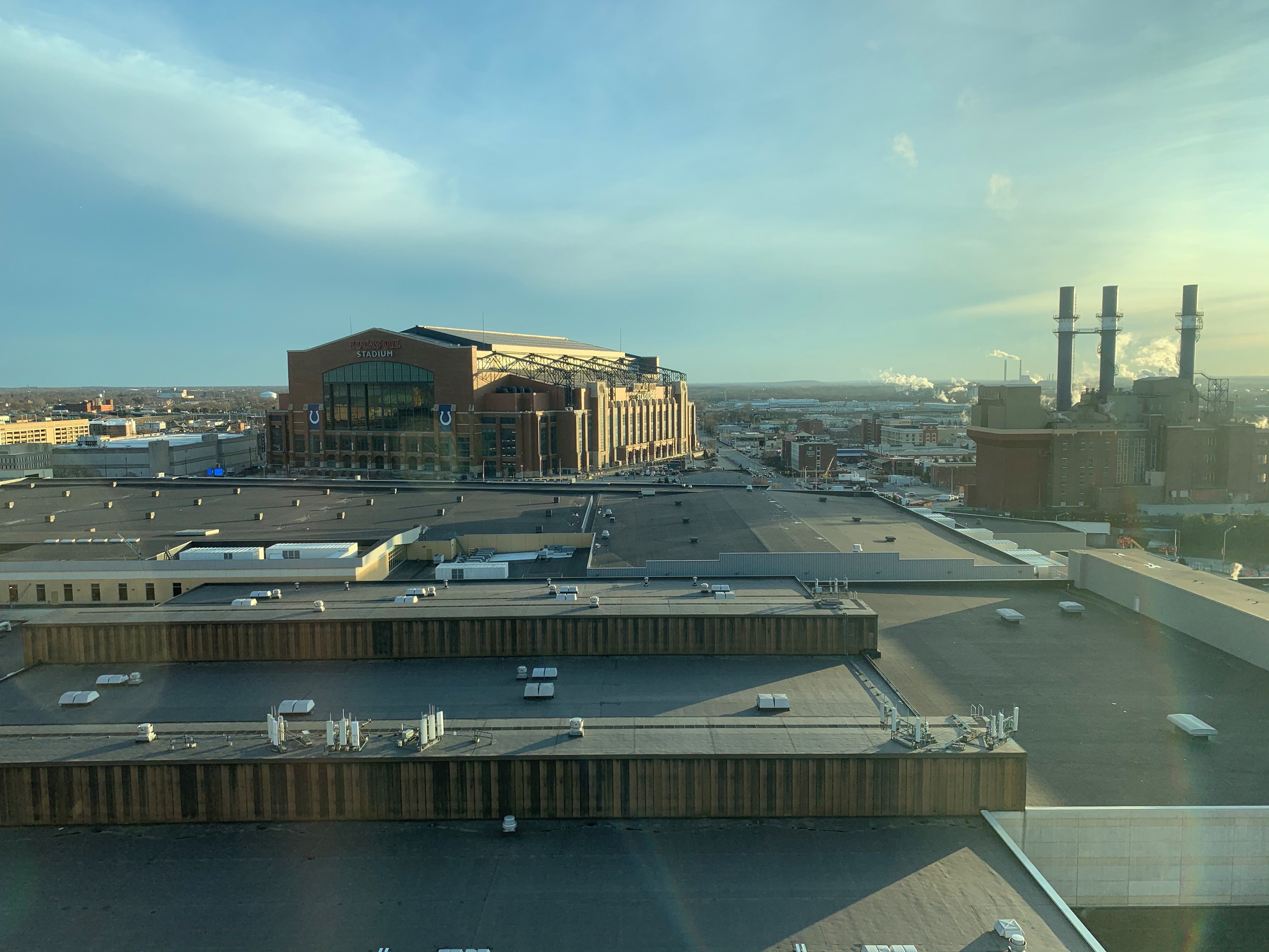 印第安纳波利斯市中心万豪酒店-酒店景观