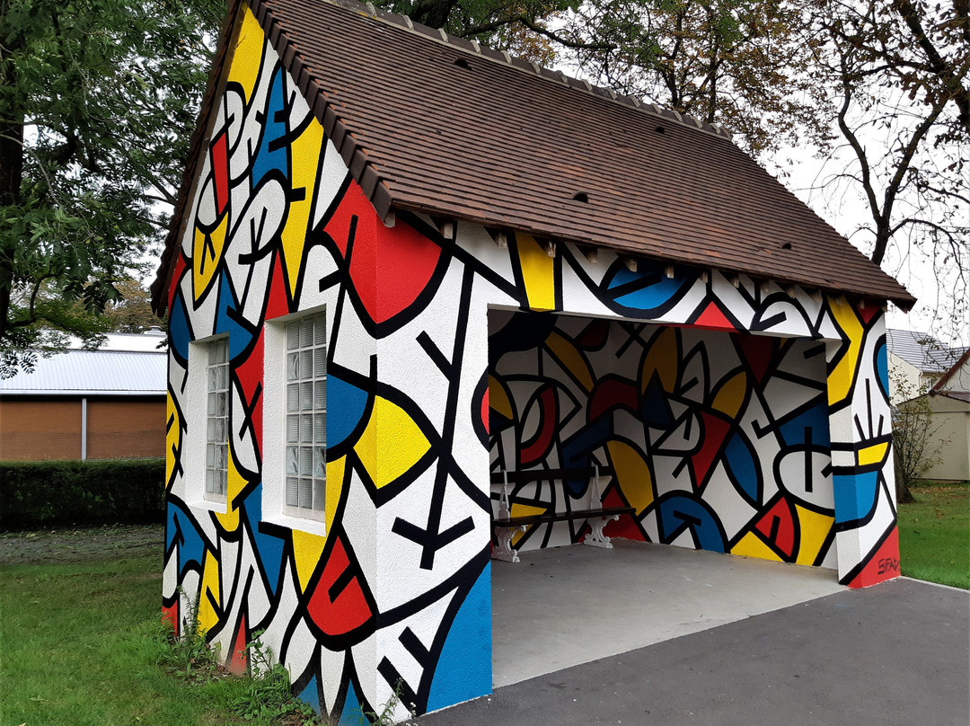 Fresque "Abri bus 2"景点图片
