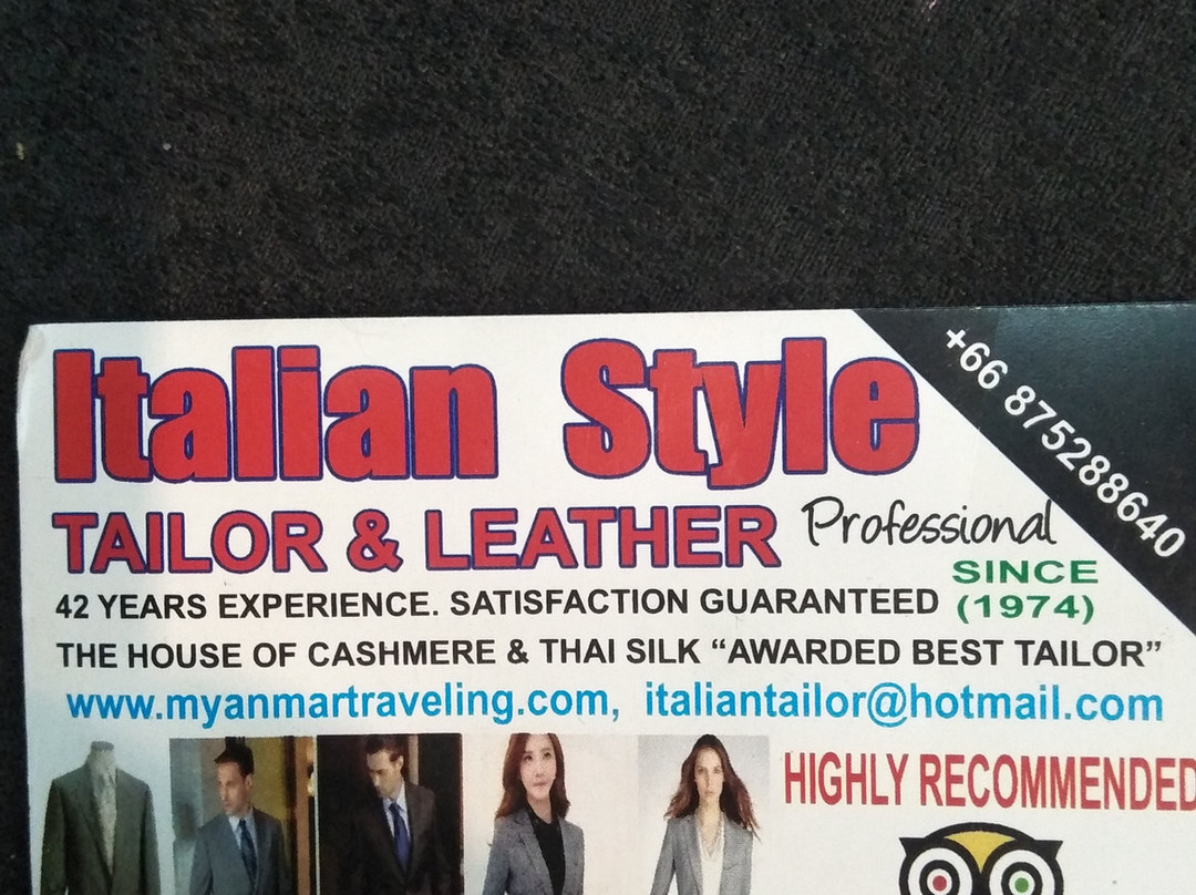 Italian Style Tailor & Leather-华欣必去景点