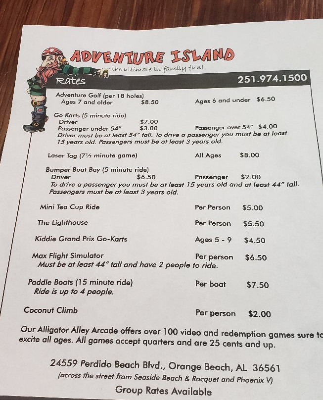 Adventure Island-橙色海湾必去景点