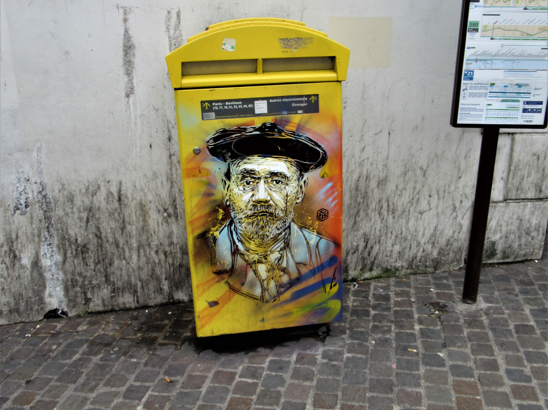 Fresque "Emile Zola"景点图片